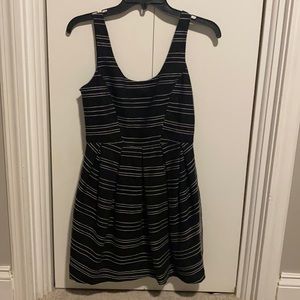 Black + white BCBGeneration dress